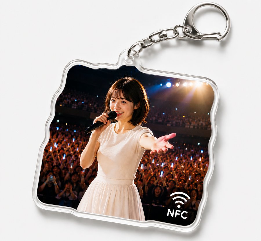 Play Note NFCグッズ キーホルダー