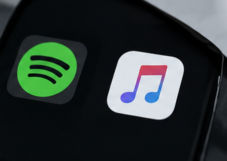 Spotify・Apple Musicのアイコン